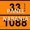 Identificación de mercancías peligrosas, el panel naranja. diapositiva1